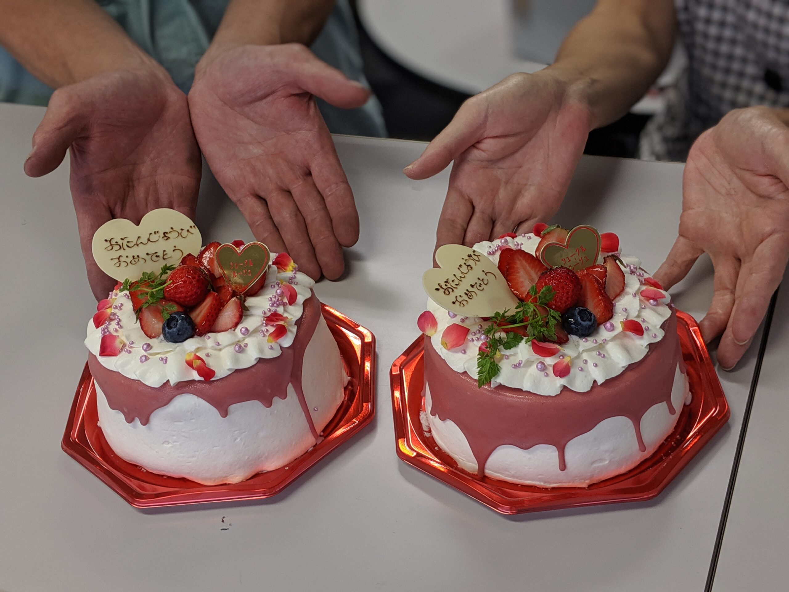8月のお誕生日ケーキ🎂🎉