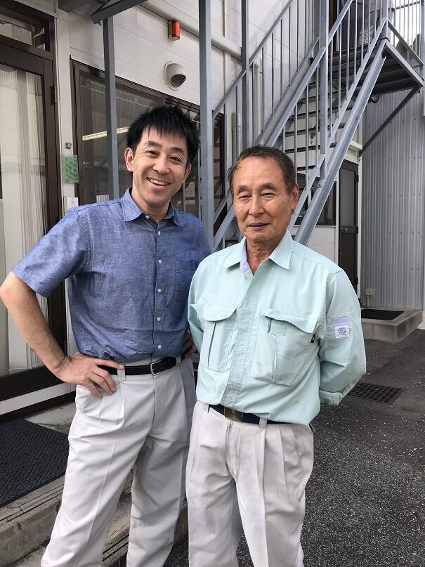 社長と宇野さん