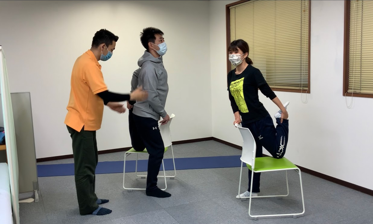 おうちで簡単ストレッチ
